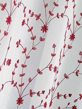 Douceur d'Intérieur - Paire Voilages 2 x Petite Fleur