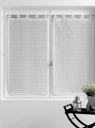 Douceur d'Intérieur - Paire Voilages 2 x Pomponella