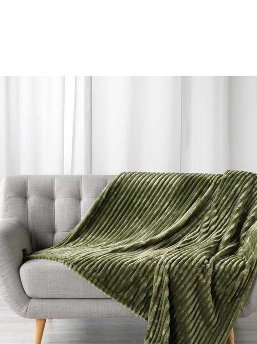 Douceur d'Intérieur - Plaid Kalie - Kiabi
