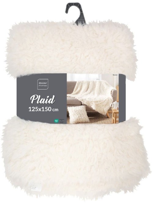 Douceur d'Intérieur - Plaid Mouton - Kiabi Douceur d'Intérieur - Plaid Mouton - Kiabi