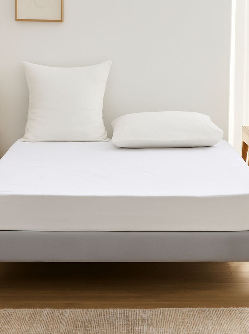 Douceur d'Intérieur - Protection literie Ponny 30 Blanc - Kiabi