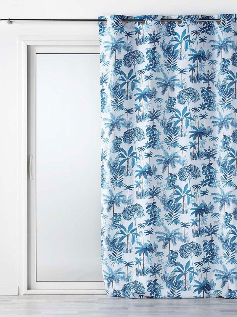 Douceur d'Intérieur - Rideau Amazonia Bleu - Kiabi