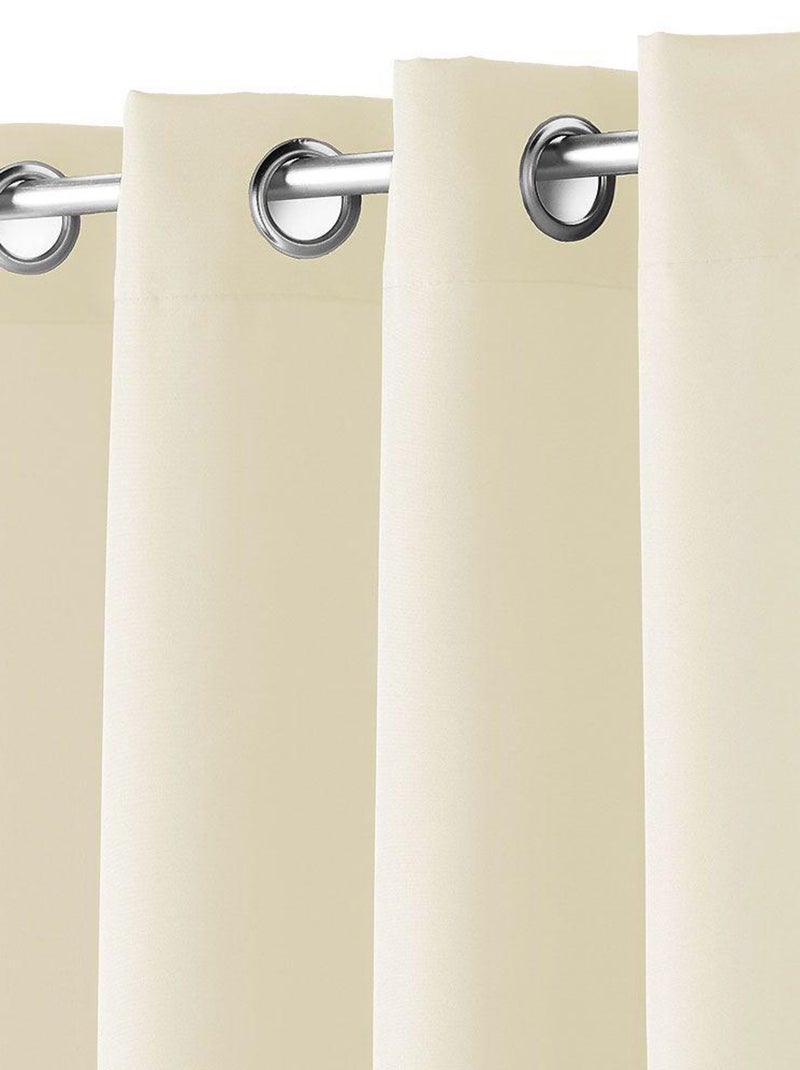 Douceur d'Intérieur - Rideau Essentiel Beige clair - Kiabi
