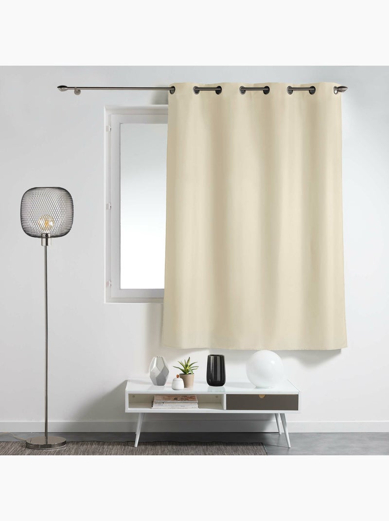 Douceur d'Intérieur - Rideau Essentiel Beige clair - Kiabi