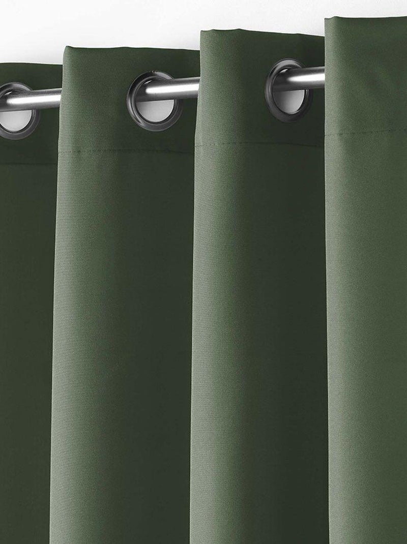 Douceur d'Intérieur - Rideau Essentiel Kaki - Kiabi