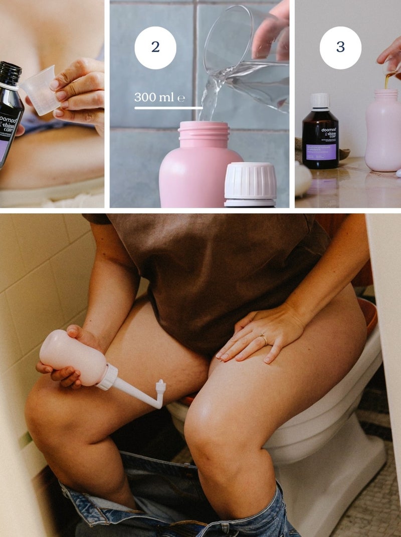 Douchette intime contenance 300 ml 'Doomoo & Shinncare' Rose clair - Kiabi
