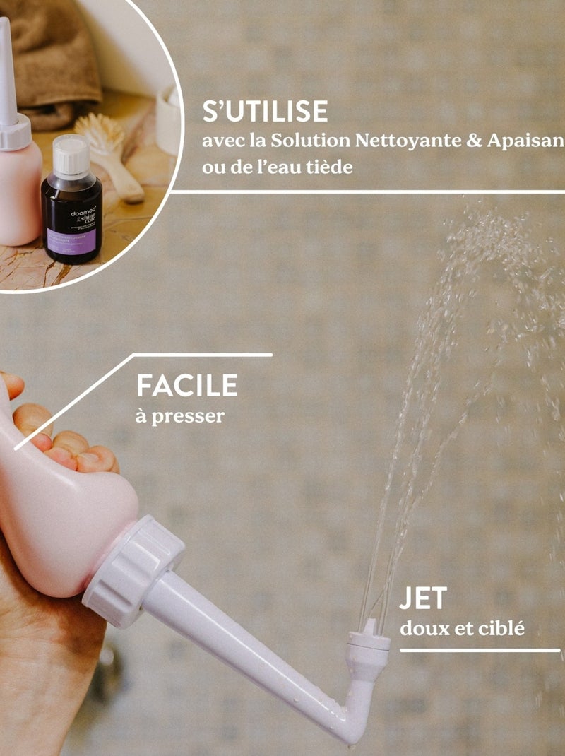 Douchette intime contenance 300 ml 'Doomoo & Shinncare' Rose clair - Kiabi