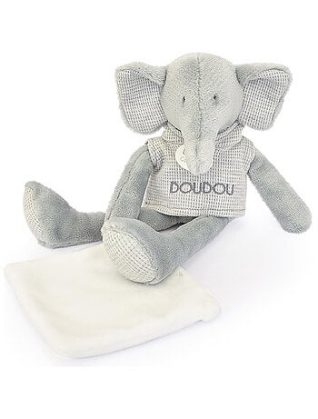 Doudou 25 cm polyester collection SWEETY DOUDOU Eléphant
