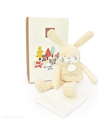 Doudou 25 cm polyester collection SWEETY DOUDOU Lapin