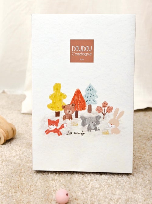 Doudou 25 cm polyester collection SWEETY DOUDOU Ours - Kiabi