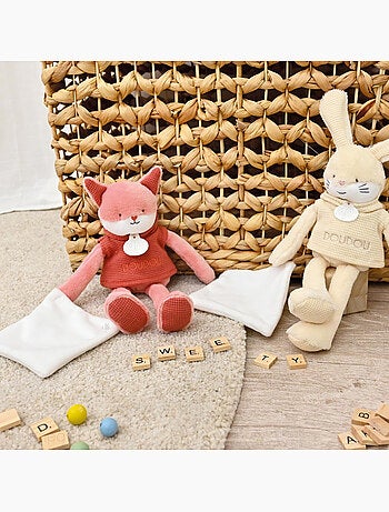 Doudou 25 cm polyester collection SWEETY DOUDOU Renard