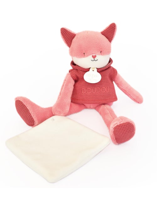 Doudou 25 cm polyester collection SWEETY DOUDOU Renard - Kiabi