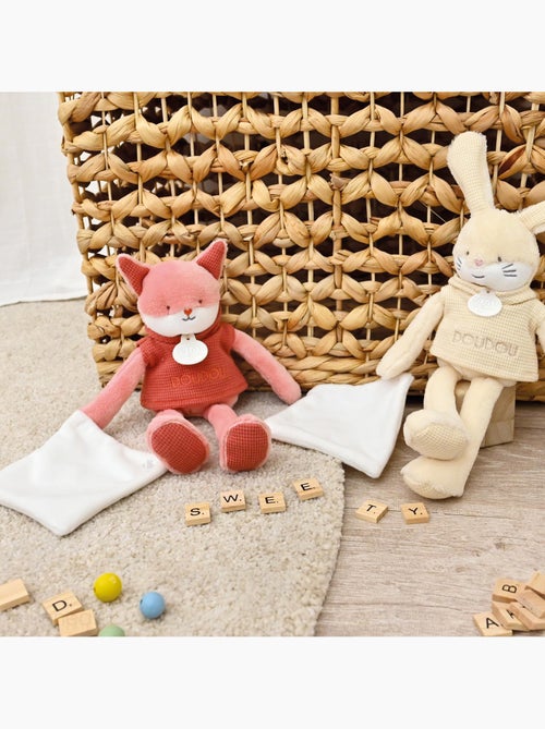 Doudou 25 cm polyester collection SWEETY DOUDOU Renard - Kiabi