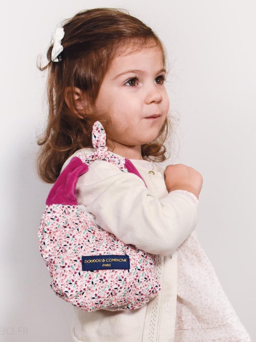 Doudou amusette polyester collection LES PETITS FUTÉS Lapin - Kiabi