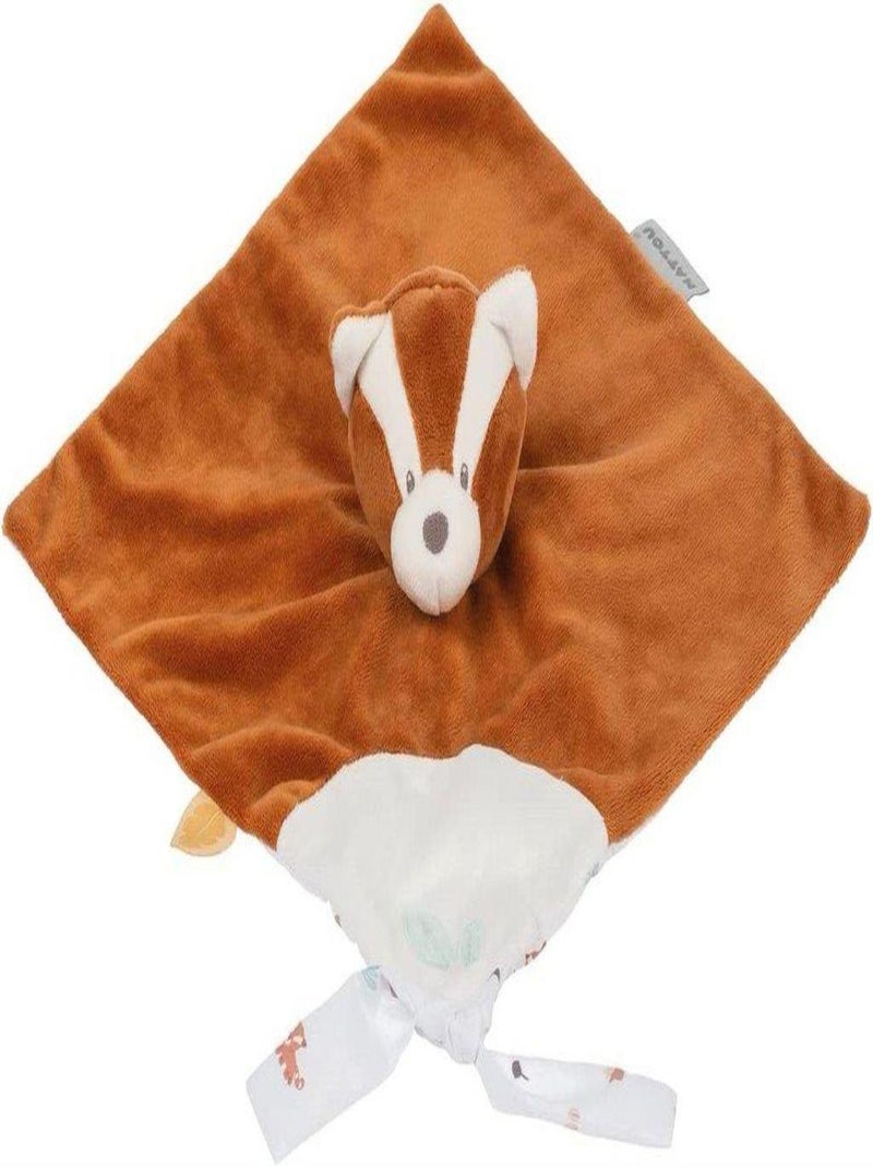 Doudou attache sucette Boris panda roux Boris & Jungo (27 cm) Orange - Kiabi
