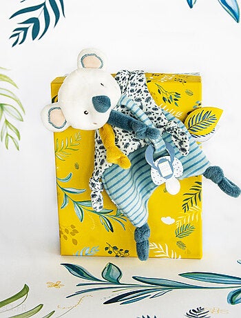 Doudou attache-sucette koala collection YOCA LE KOALA