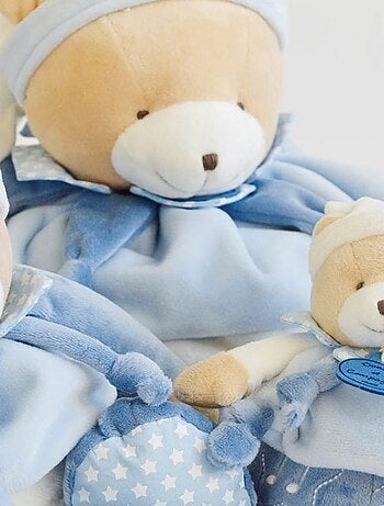 Doudou attache-sucette Ours Petit Chou