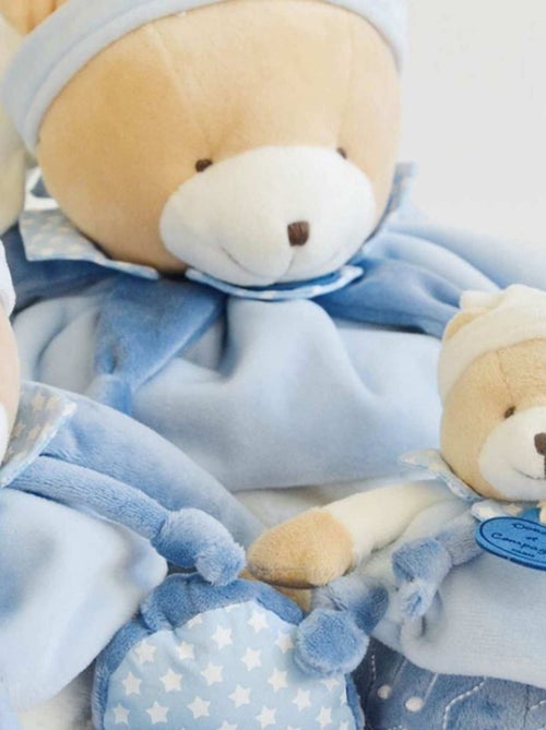 Doudou attache-sucette Ours Petit Chou - Kiabi Doudou attache-sucette Ours Petit Chou - Kiabi
