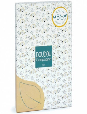 Doudou attache sucette Pollen l'abeille bio
