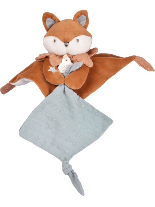 Doudou attache sucette Renard 20 cm - Kiabi