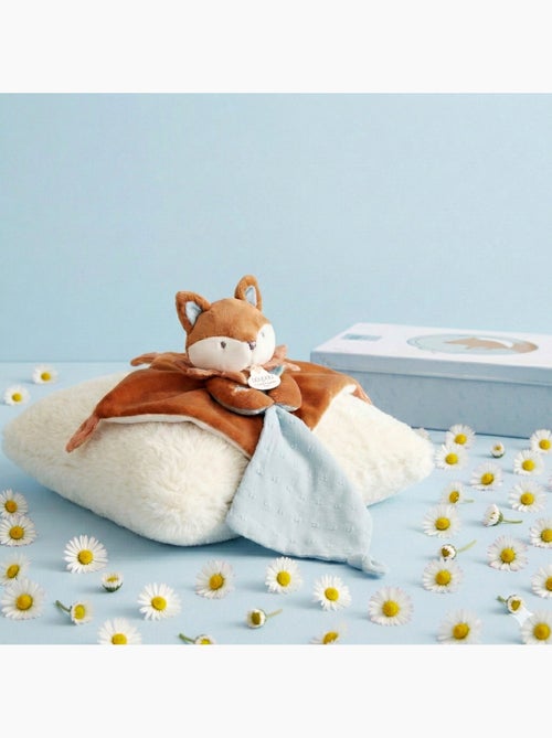 Doudou attache sucette Renard 20 cm - Kiabi