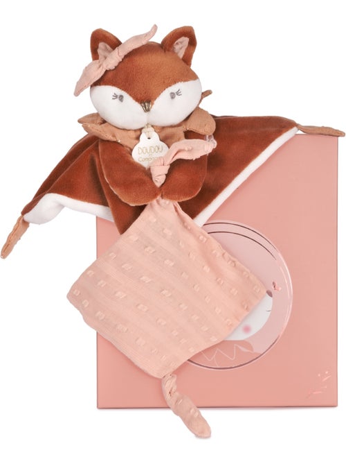 Doudou attache sucette Renard 20 cm - Kiabi