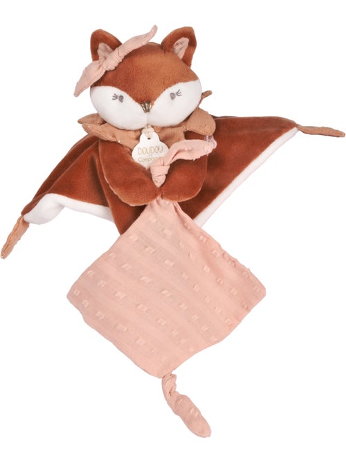 Doudou attache sucette Renard 20 cm - Kiabi