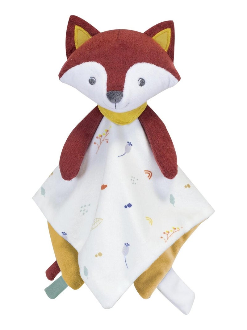 Doudou attache sucette Renard Rouge - Kiabi