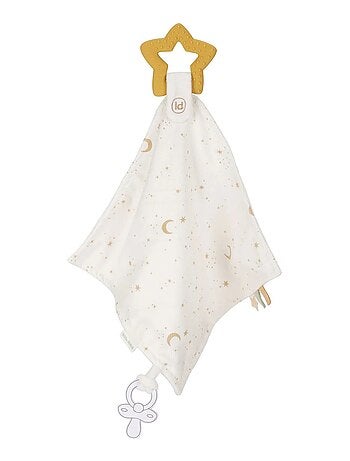 Doudou avec anneau de dentition