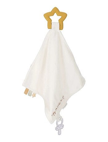 Doudou avec anneau de dentition