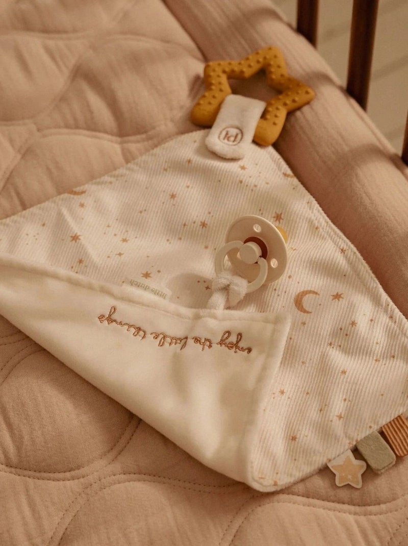 Doudou avec anneau de dentition Beige - Kiabi