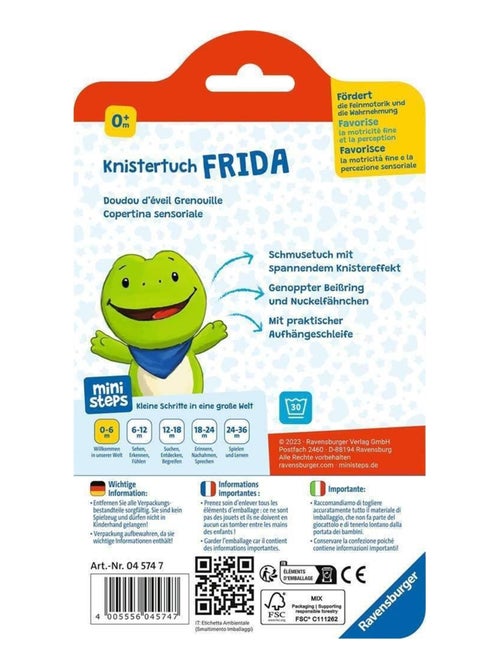 Doudou avec Anneau de Dentition Frida - Kiabi