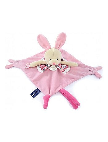 DOUDOU avec marionnette à doigt - Lapin
