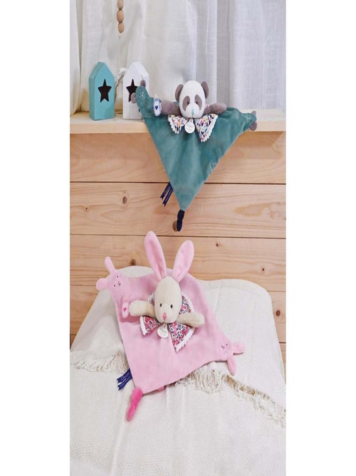 DOUDOU avec marionnette à doigt - Lapin - Kiabi