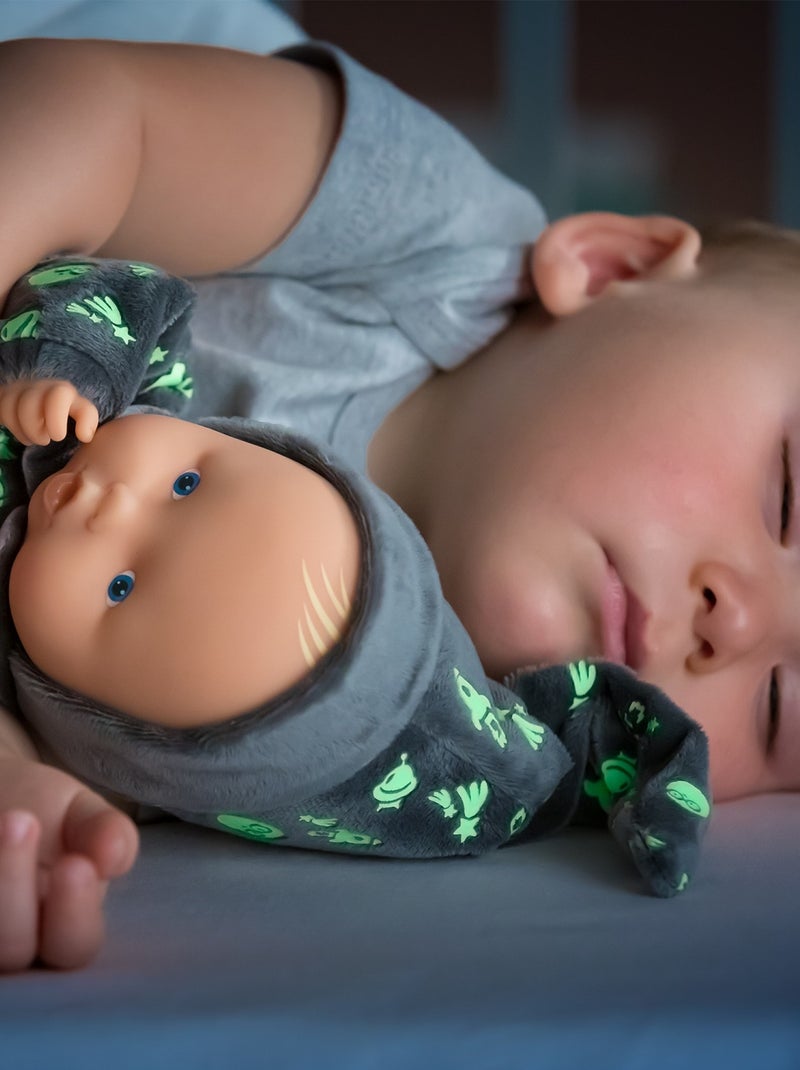 Doudou Babipouce Brille dans la Nuit Multicolore - Kiabi