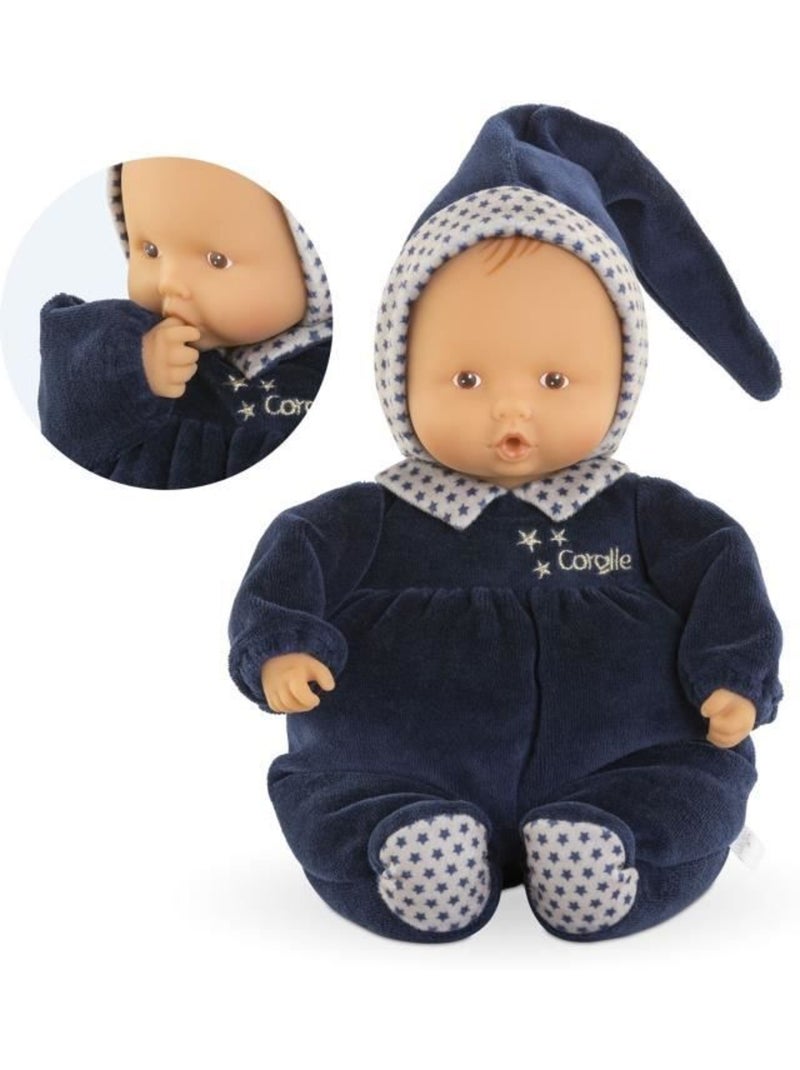 Doudou Babipouce Marine Rêves d'Étoiles Multicolore - Kiabi