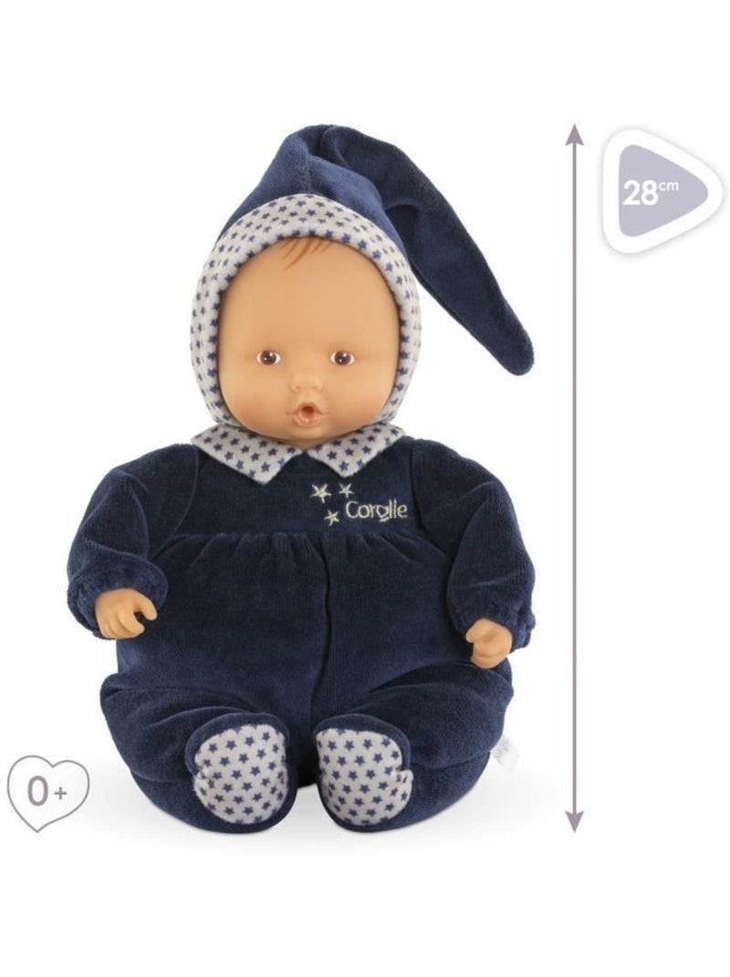 Doudou Babipouce Marine Rêves d'Étoiles Multicolore - Kiabi