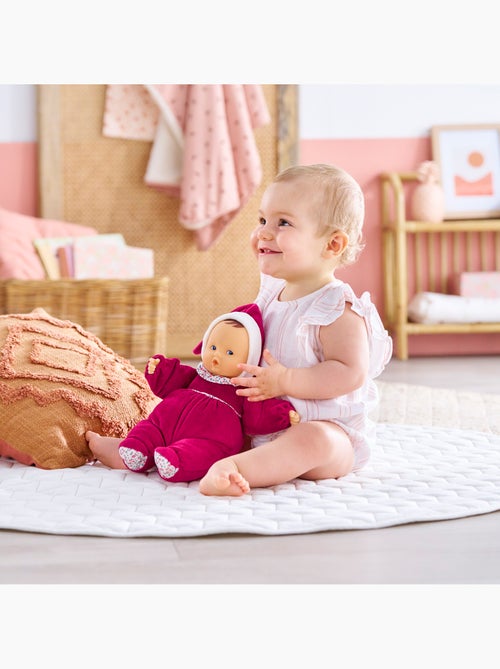 Doudou Babipouce Rose Grenadine - Kiabi Doudou Babipouce Rose Grenadine - Kiabi