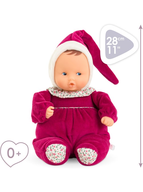 Doudou Babipouce Rose Grenadine - Kiabi Doudou Babipouce Rose Grenadine - Kiabi