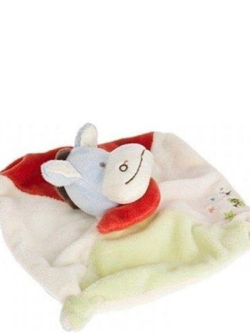 doudou Babynat Chien Vert BN597 P'tits fruit Plat - Kiabi