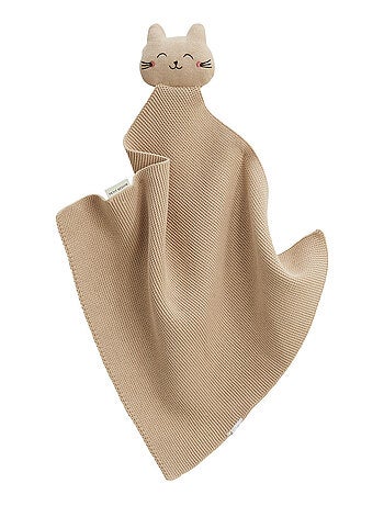Doudou bébé en tricot Hello Baby