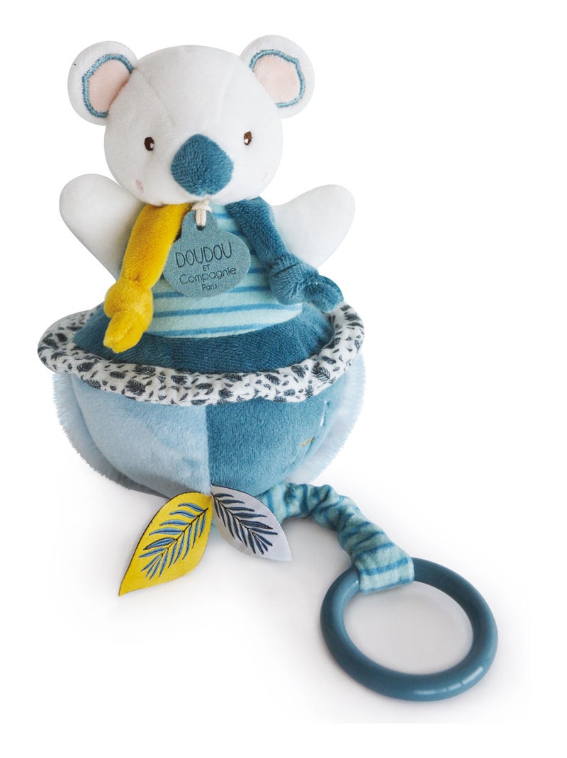 Doudou boîte à musique koala collection YOCA LE KOALA Multicolore - Kiabi
