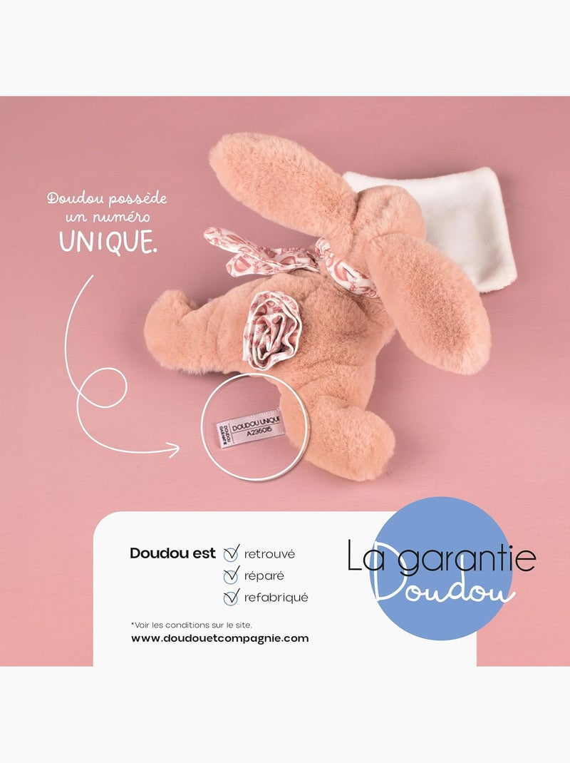 Doudou botanic bio - lapin mm avec doudou rose Multicolore - Kiabi