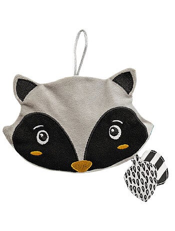 Doudou bouillotte chaud et froid avec noyaux de cerise, Raton SEVIRA KIDS