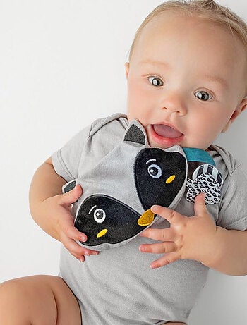 Doudou bouillotte chaud et froid avec noyaux de cerise, Raton SEVIRA KIDS