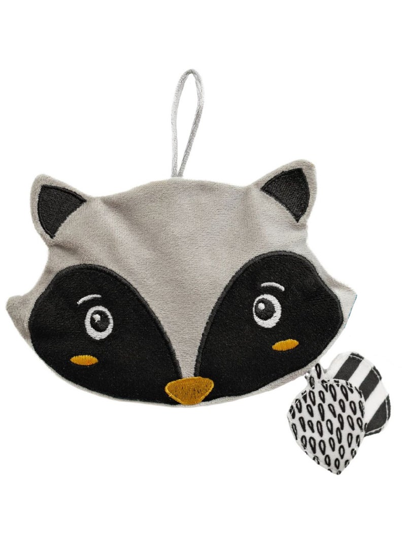 Doudou bouillotte chaud et froid avec noyaux de cerise, Raton SEVIRA KIDS Gris - Kiabi