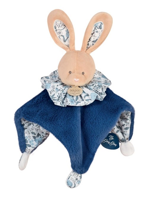Doudou Boule Lapin bleu - Kiabi