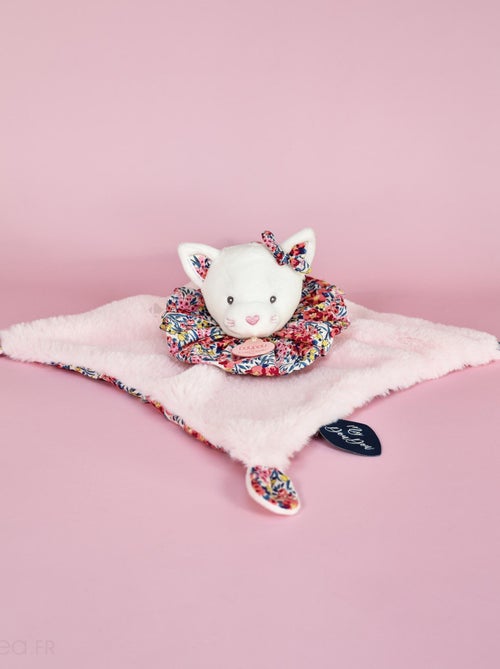 Doudou boule polyester collection LES PETITS FUTÉS Chat - Kiabi