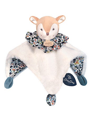 Doudou boule polyester collection LES PETITS FUTÉS Faon