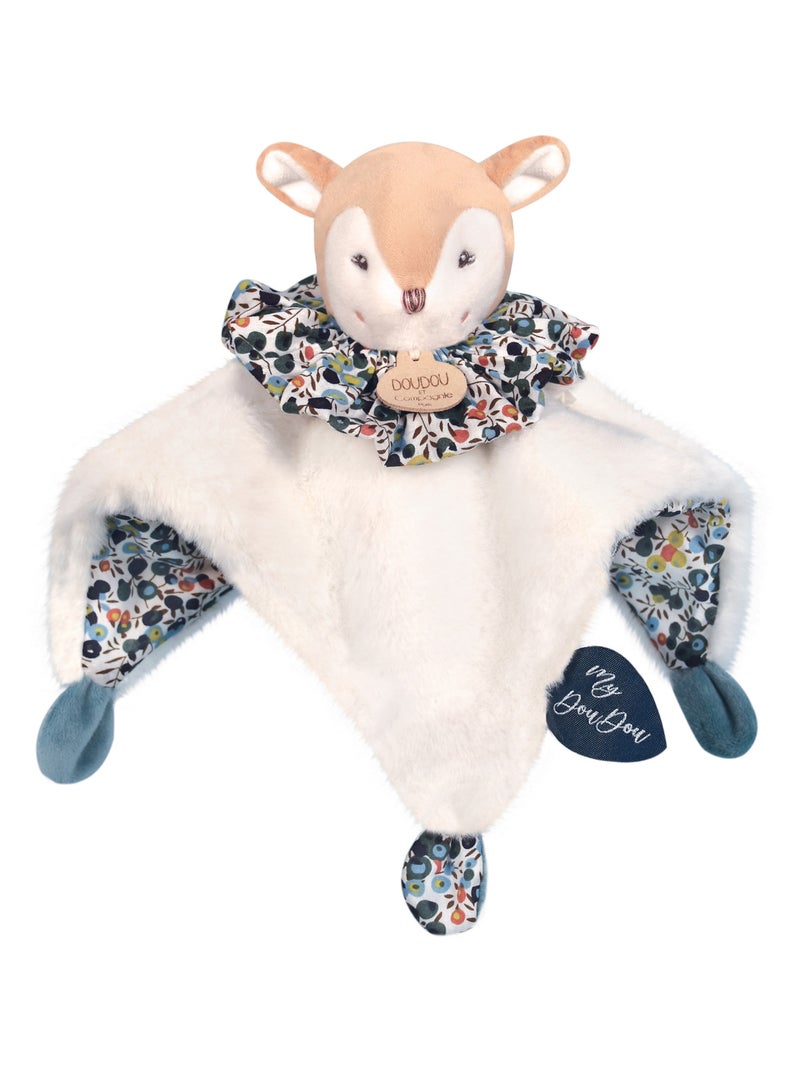 Doudou boule polyester collection LES PETITS FUTÉS Faon Multicolore - Kiabi